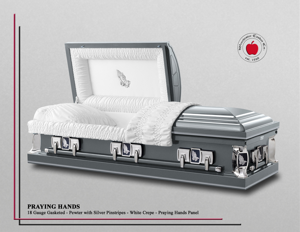 Praying Hands Pewter